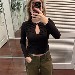 American Apparel Black Top M